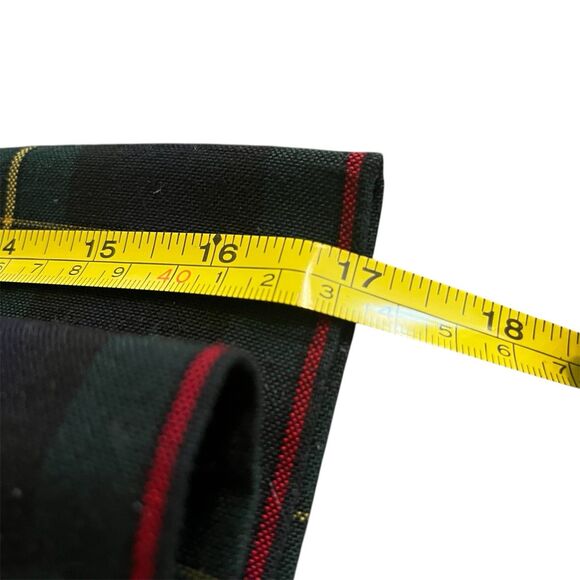 Becky Thatcher Uniform School Skirt Plaid Green Blue Pleats Juniors 7 Y2K Vibes - Picture 7 of 7